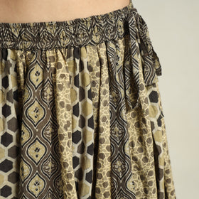 Multicolor - printed 24 kali patchwork cotton long skirt 25