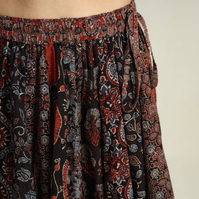 Multicolor - printed 24 kali patchwork cotton long skirt 26