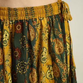 Multicolor - printed 24 kali patchwork cotton long skirt 28