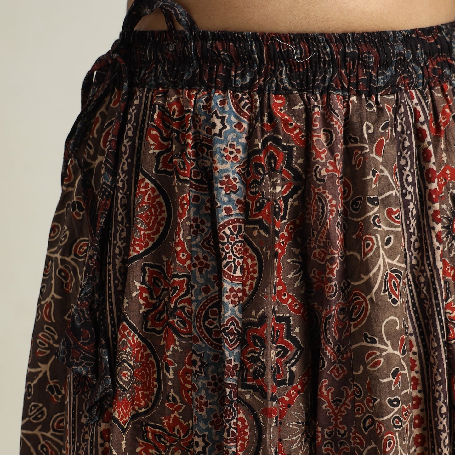 Ajrakh Patchwork Skirt 