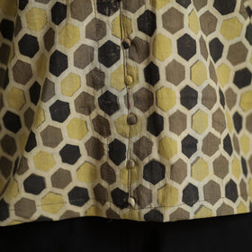  Ajrakh Block Printed Cotton Crop Top 05 