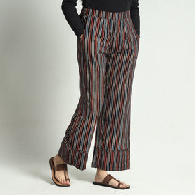 Multicolor - printed cotton elasticated palazzo