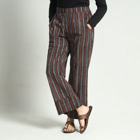 Multicolor - printed cotton elasticated palazzo