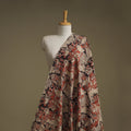 Printed cotton kalamkari fabric 16 - handcrafted