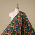 Printed cotton kalamkari fabric 27 - handcrafted