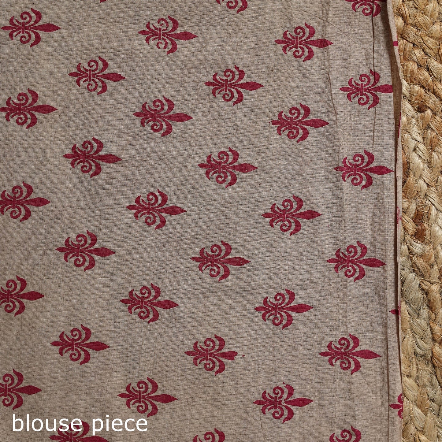 Printed cotton kalamkari saree 23 - handcrafted