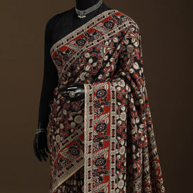 Multicolor - printed cotton nellore kalamkari saree 05