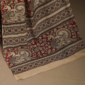 Multicolor - printed cotton nellore kalamkari saree 05