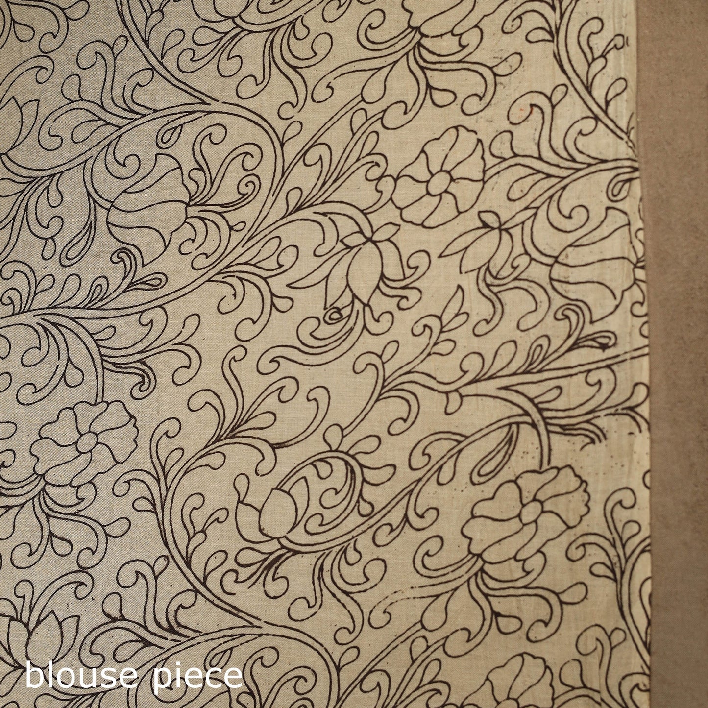 Multicolor - printed cotton nellore kalamkari saree 17