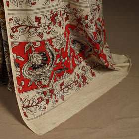 Multicolor - printed cotton nellore kalamkari saree 71