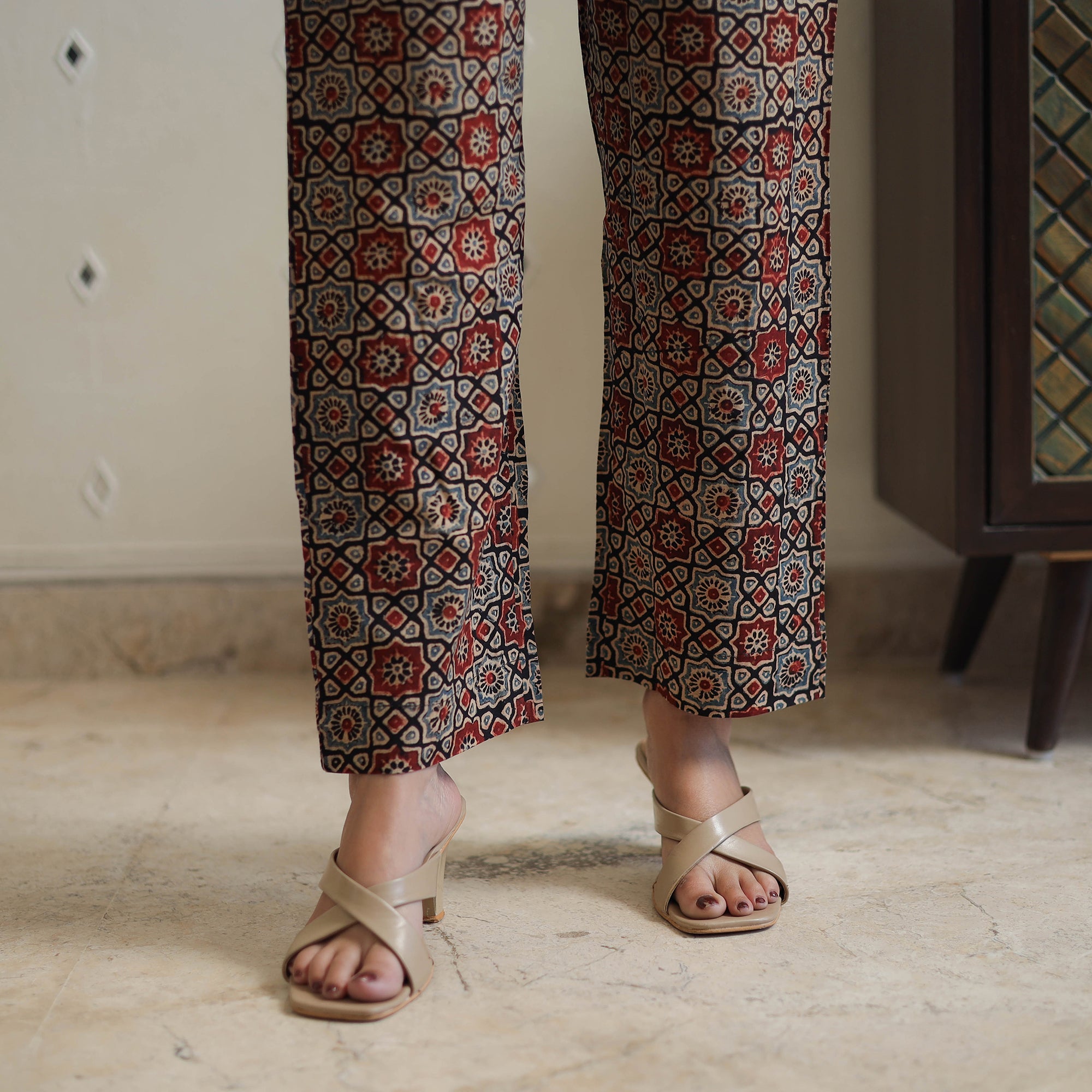 Multicolor - printed cotton co-ord set 13 - handcrafted