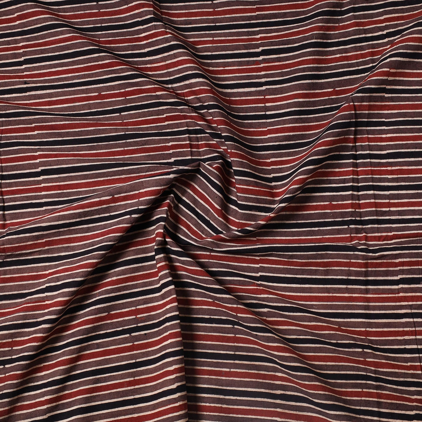  Ajrakh Block Printed Cotton Precut Fabric 02 