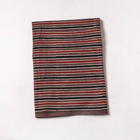  Ajrakh Block Printed Cotton Precut Fabric 02 