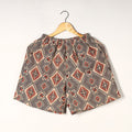  Ajrakh Block Printed Cotton Unisex Boxer/Shorts 