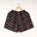  Ajrakh Block Printed Cotton Unisex Boxer/Shorts 