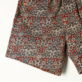 Buy Ajrakh Block Printed Cotton Unisex Boxer/Shorts Online at iTokri.com