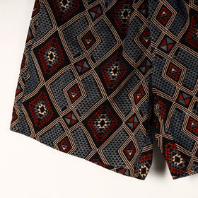  Ajrakh Block Printed Cotton Unisex Boxer/Shorts 
