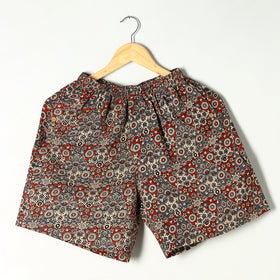 Buy Ajrakh Block Printed Cotton Unisex Boxer/Shorts Online at iTokri.com
