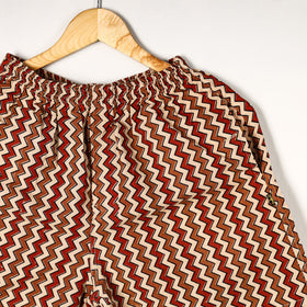  Ajrakh Block Printed Cotton Unisex Boxer/Shorts 