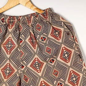  Ajrakh Block Printed Cotton Unisex Boxer/Shorts 