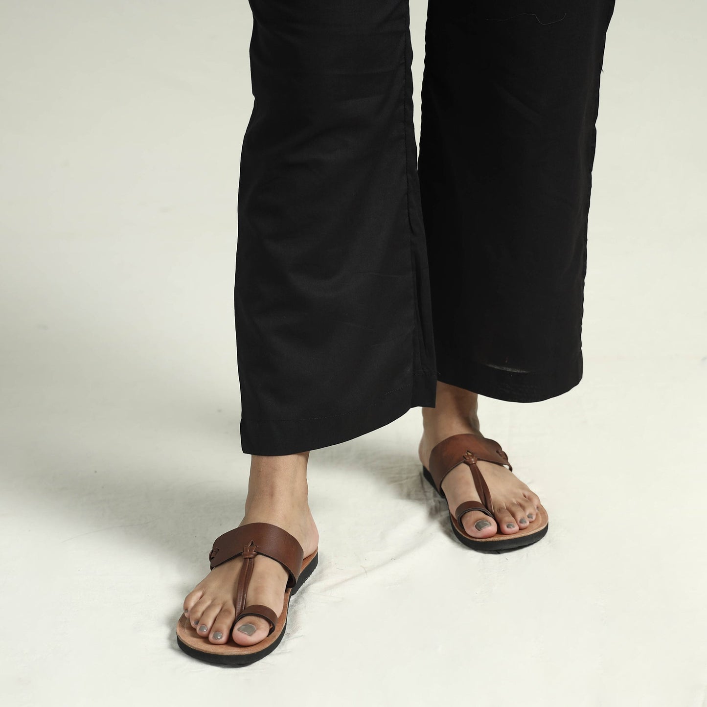  Ajrakh Block Printed Modal Silk Kurta with Palazzo Set 