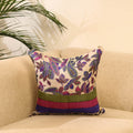 Buy Printed Tussar Silk Cushion Cover