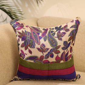 Buy Printed Tussar Silk Cushion Cover
