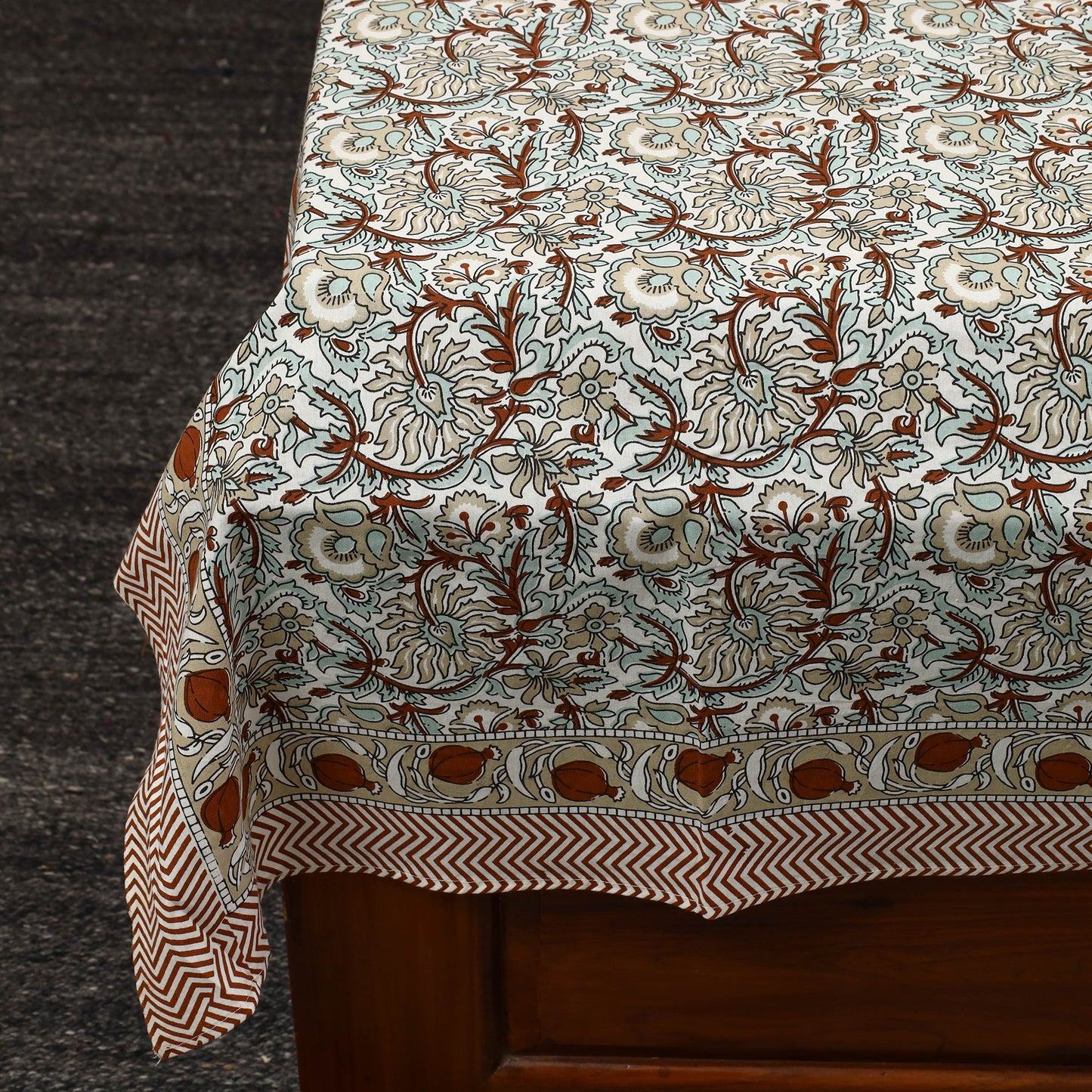 Buy Pure Cotton Single Sanganeri Print Bed Sheet