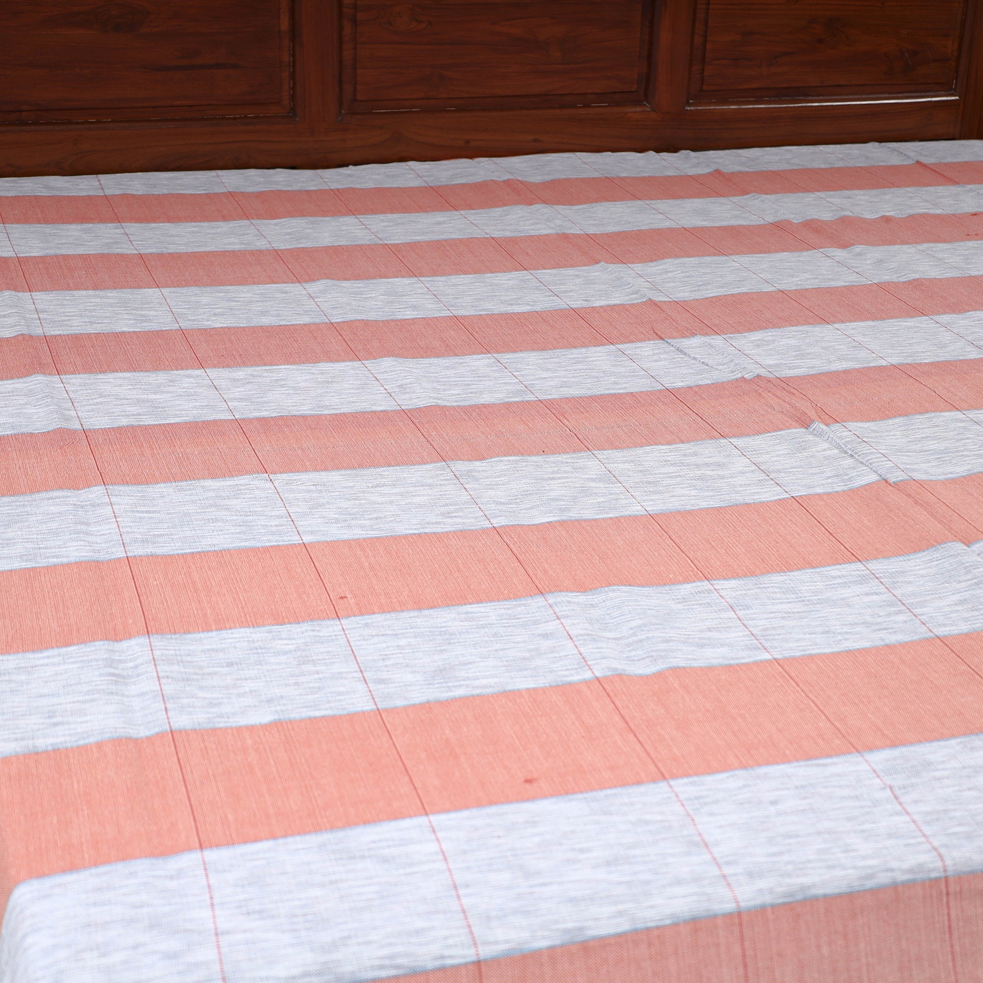 plain double bed cover