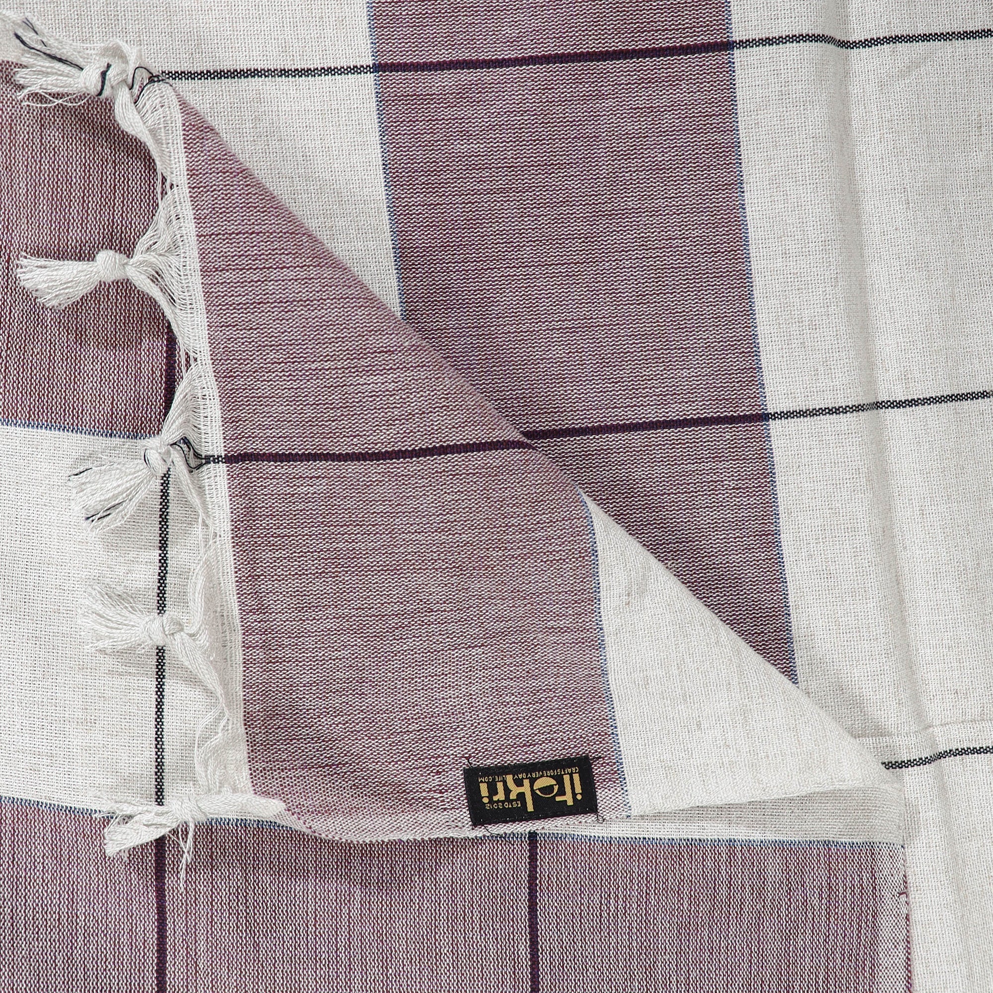 Buy Pure Handloom Cotton Single Bed Cover Online at iTokri.com