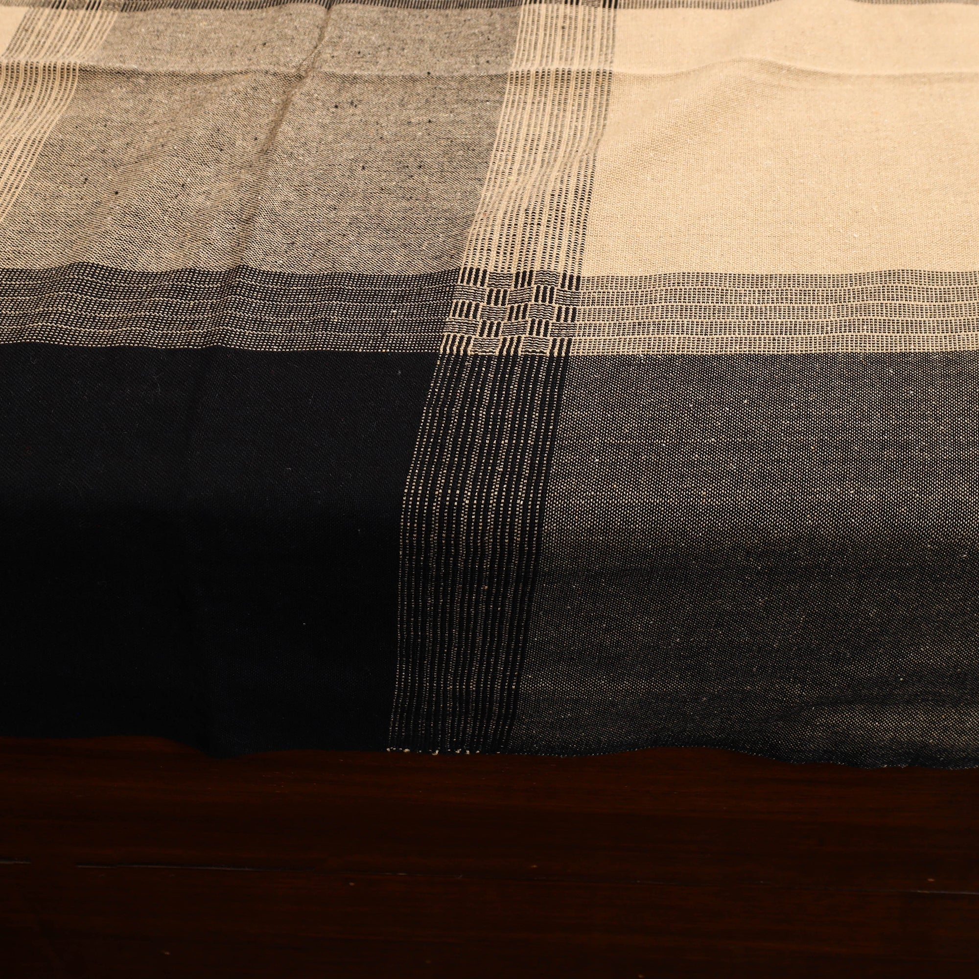 Multicolor - pure handloom cotton single bed cover