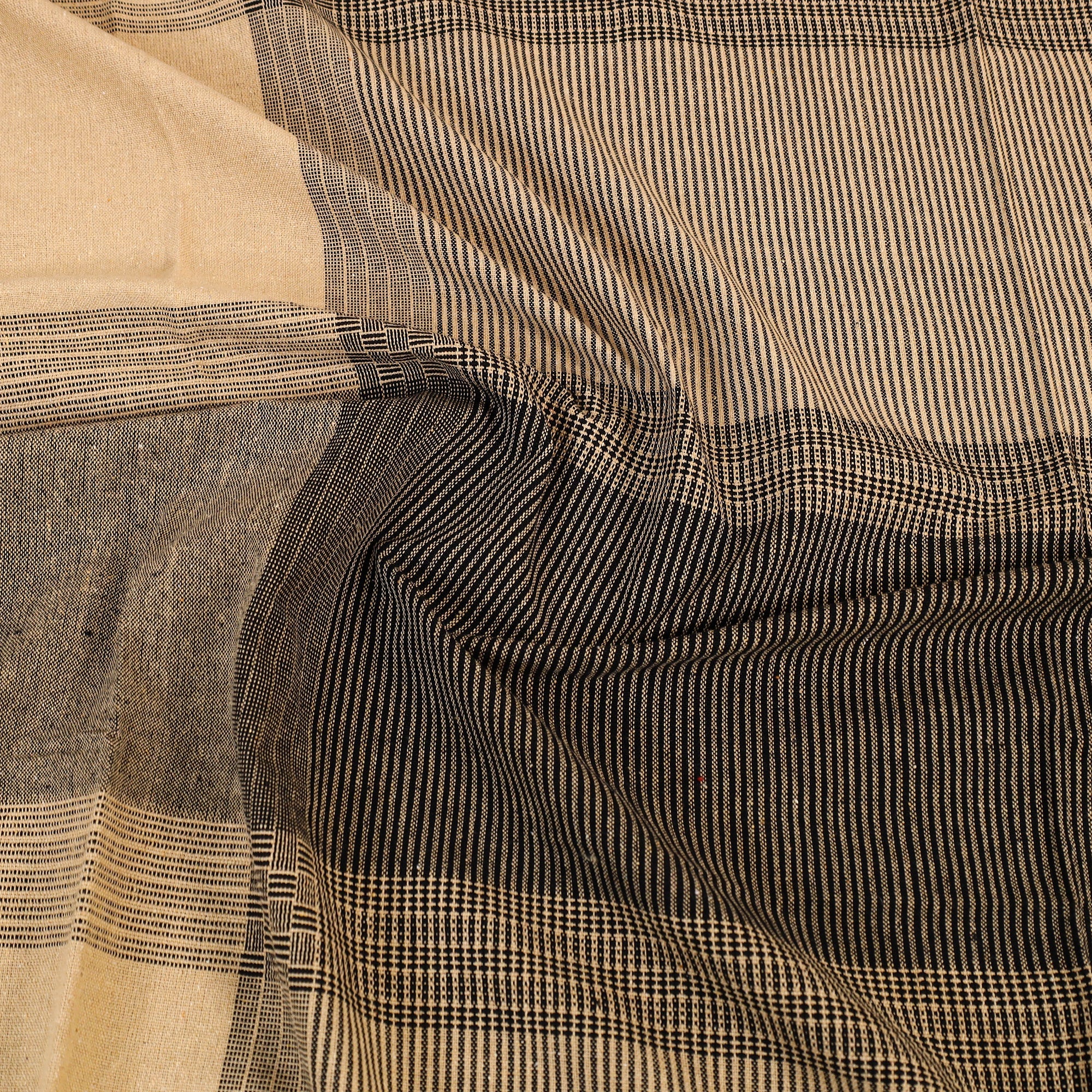 Multicolor - pure handloom cotton single bed cover