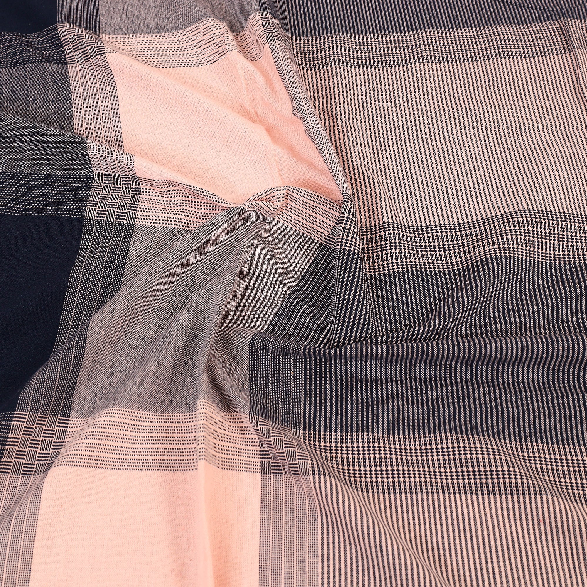 Multicolor - pure handloom cotton single bed cover