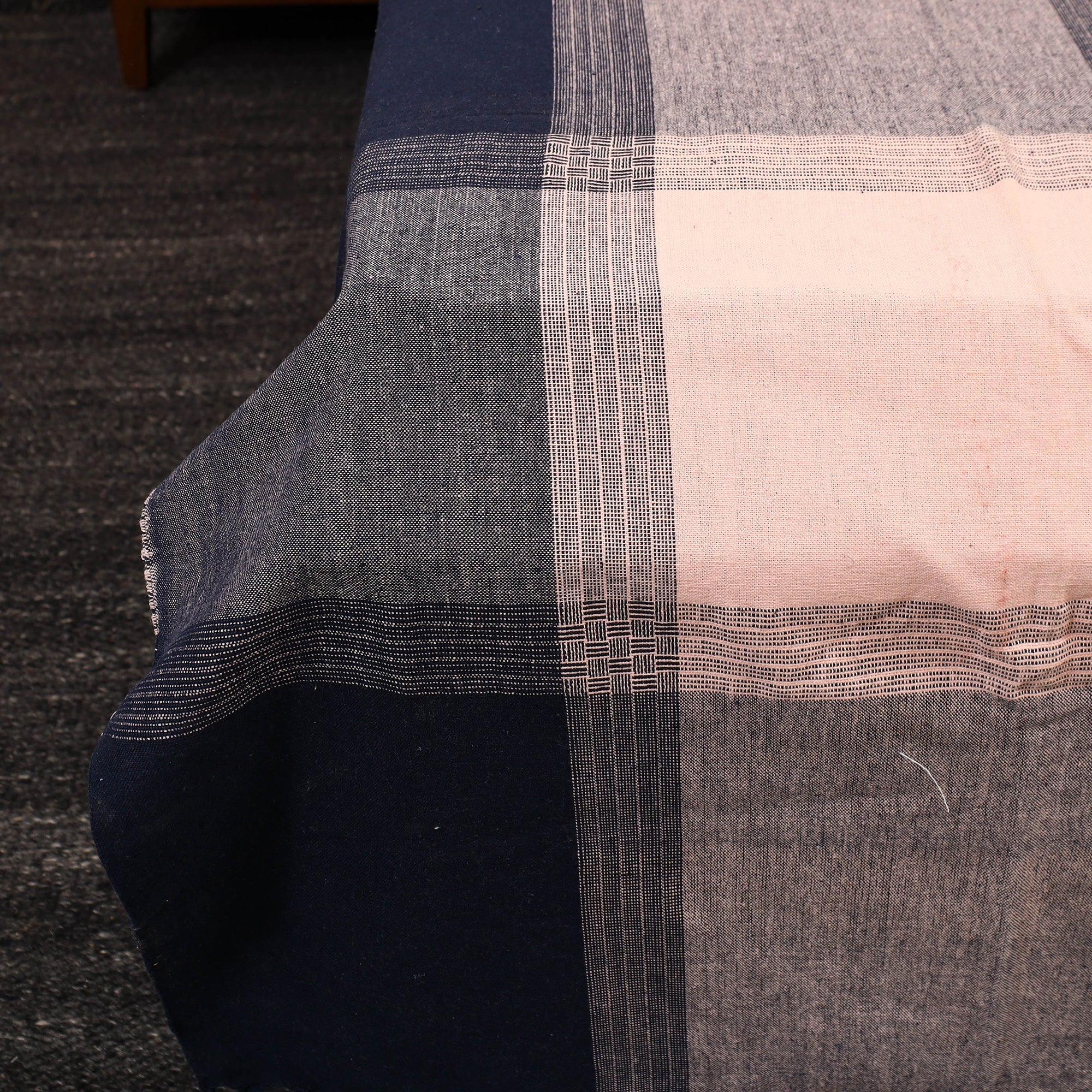 Multicolor - pure handloom cotton single bed cover