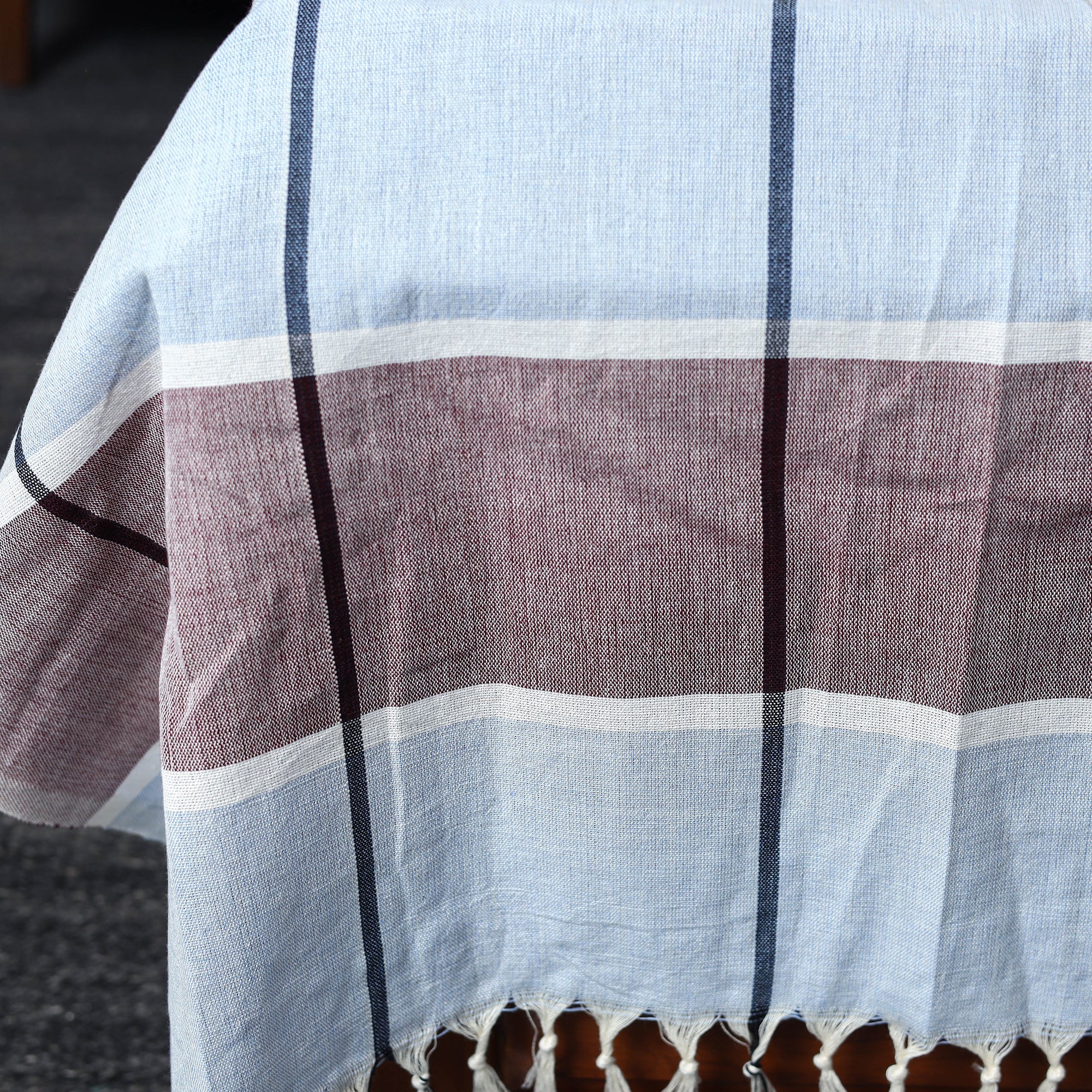 Buy Pure Handloom Double Cotton Bed Sheet 