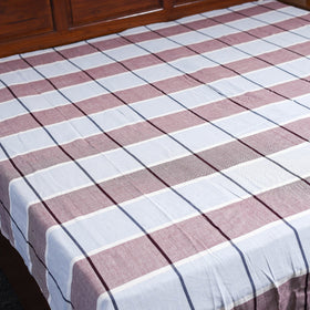 Buy Pure Handloom Double Cotton Bed Sheet 
