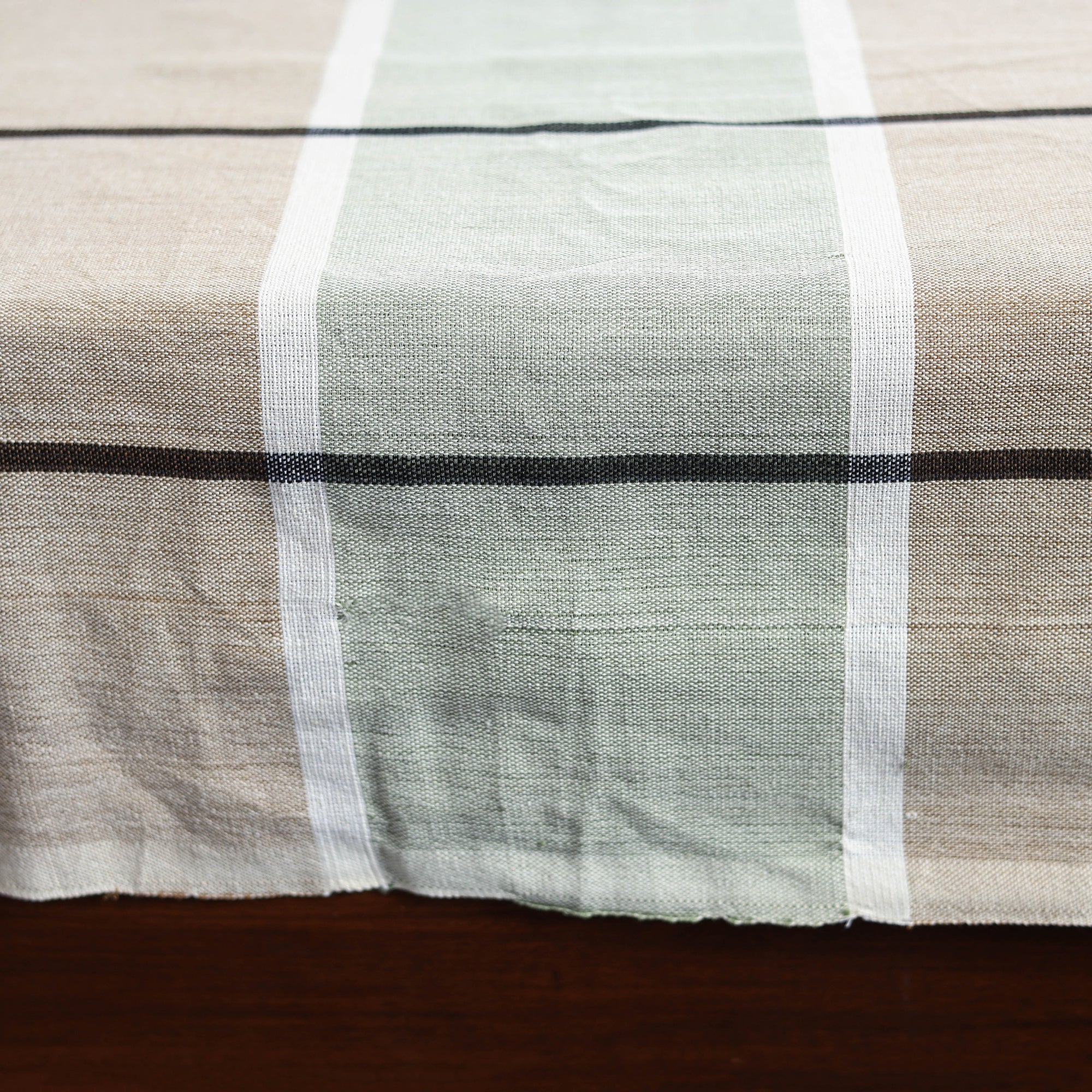 Multicolor - pure handloom double cotton bed sheet (93 x 90