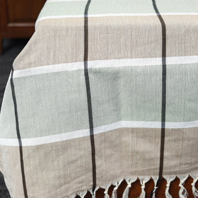 Multicolor - pure handloom double cotton bed sheet (93 x 90