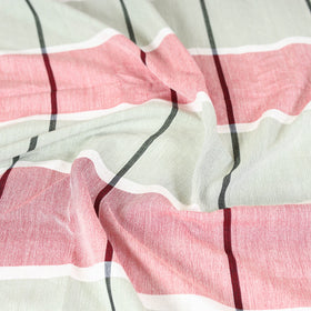 Multicolor - pure handloom double cotton bed sheet (93 x 90