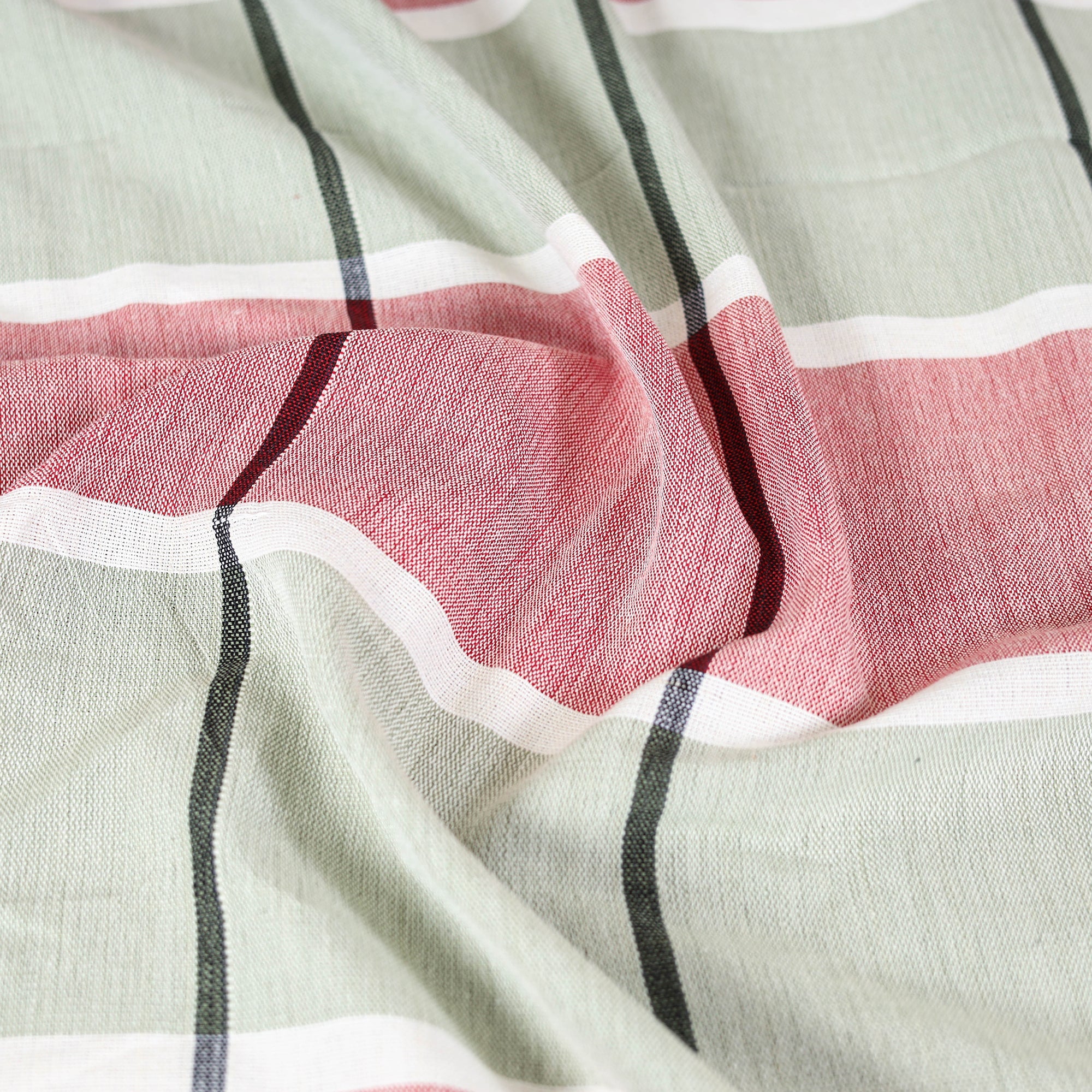 Buy Multicolor Pure Handloom Double Cotton Bed Sheet