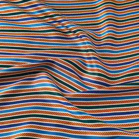 Multicolor - pure handloom silk cotton mashru fabric (width