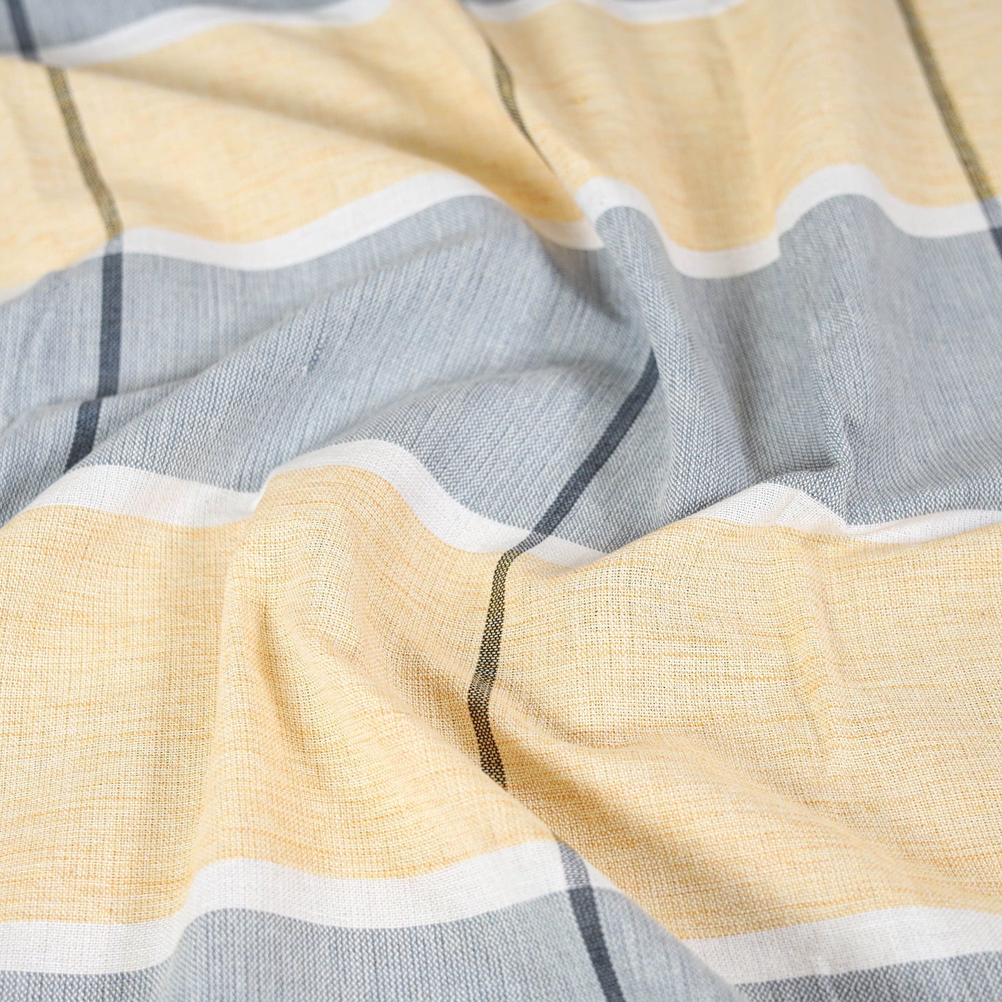 Buy Multicolor Pure Handloom Single Cotton Bed Sheet