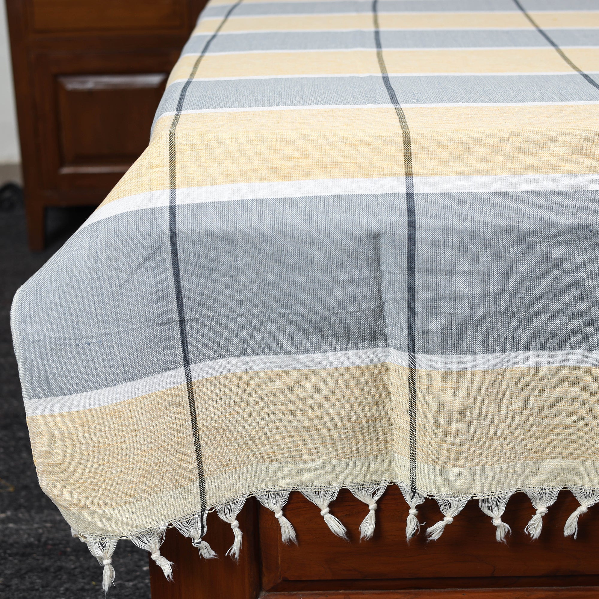 Buy Multicolor Pure Handloom Single Cotton Bed Sheet