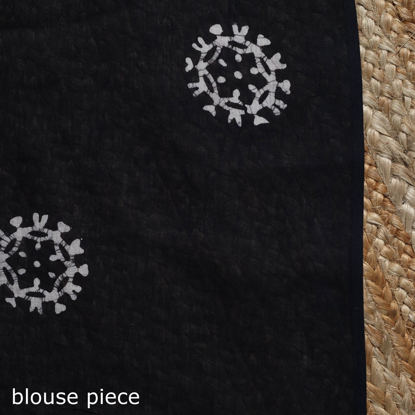 Pure mul cotton hand block batik print saree 18