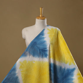 Pure mul cotton tie-dye shibori fabric 15 - handcrafted