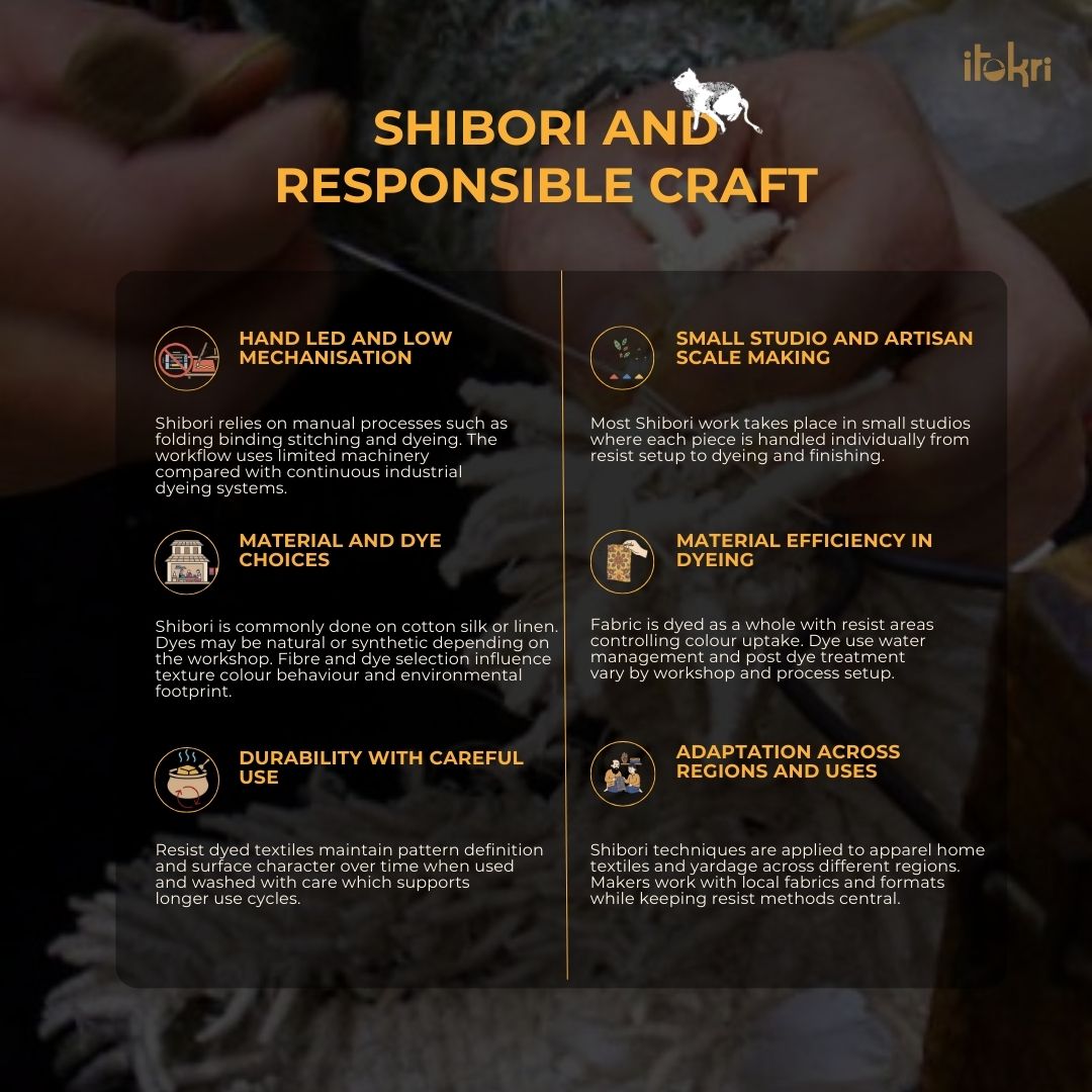 Multicolor - pure silk tie-dye shibori stole 136