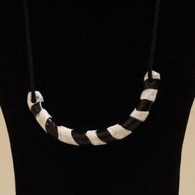 Quirklets handpainted clay pendant necklace 03 - handcrafted