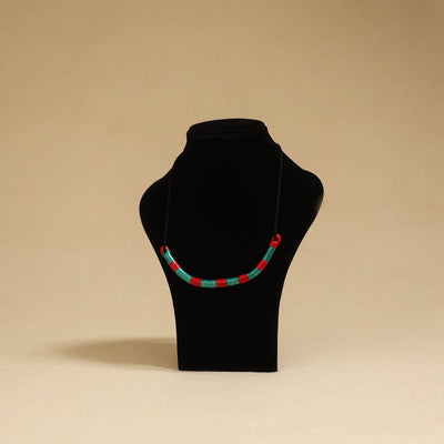 Quirklets handpainted clay pendant necklace 14 - handcrafted