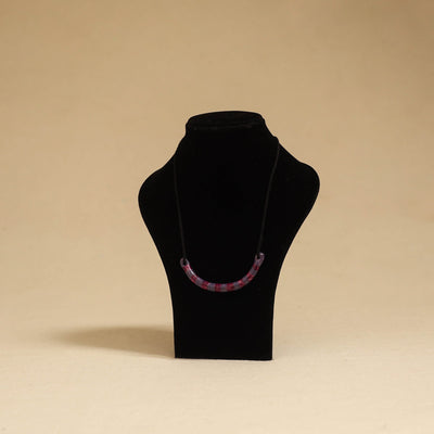 Quirklets handpainted clay pendant necklace 16 - handcrafted