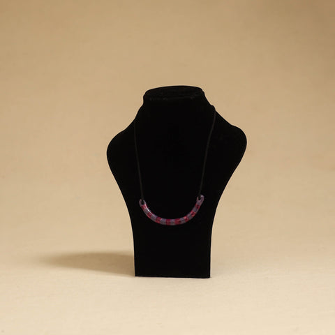 Quirklets handpainted clay pendant necklace 16 - handcrafted